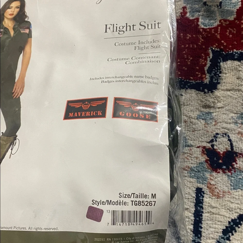 Leg Avenue Top Gun Flight Suit – Women’s Large – New in Package - Picture 2 of 3